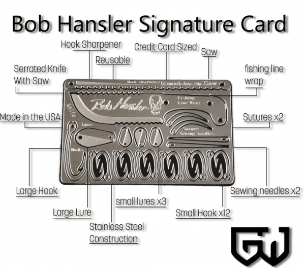 Bob Hansler Signature Survival Card