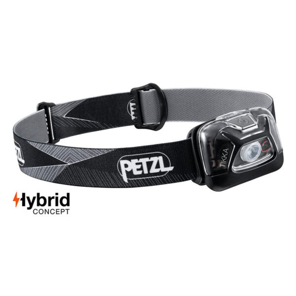 Linterna Frontal TIKKA color Negro
